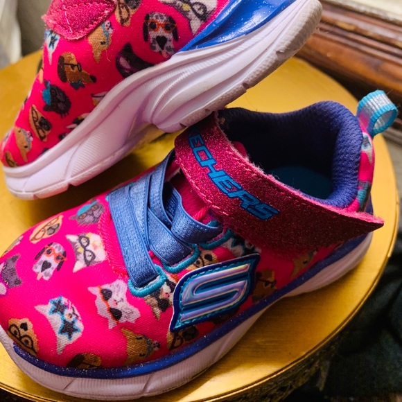 skechers baby girl shoes